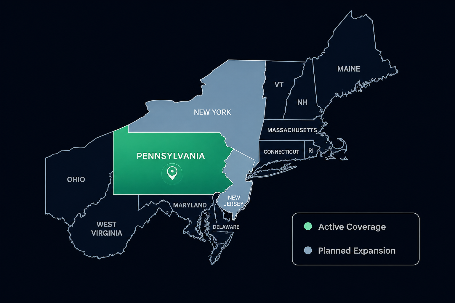 CartSignal Regional Map